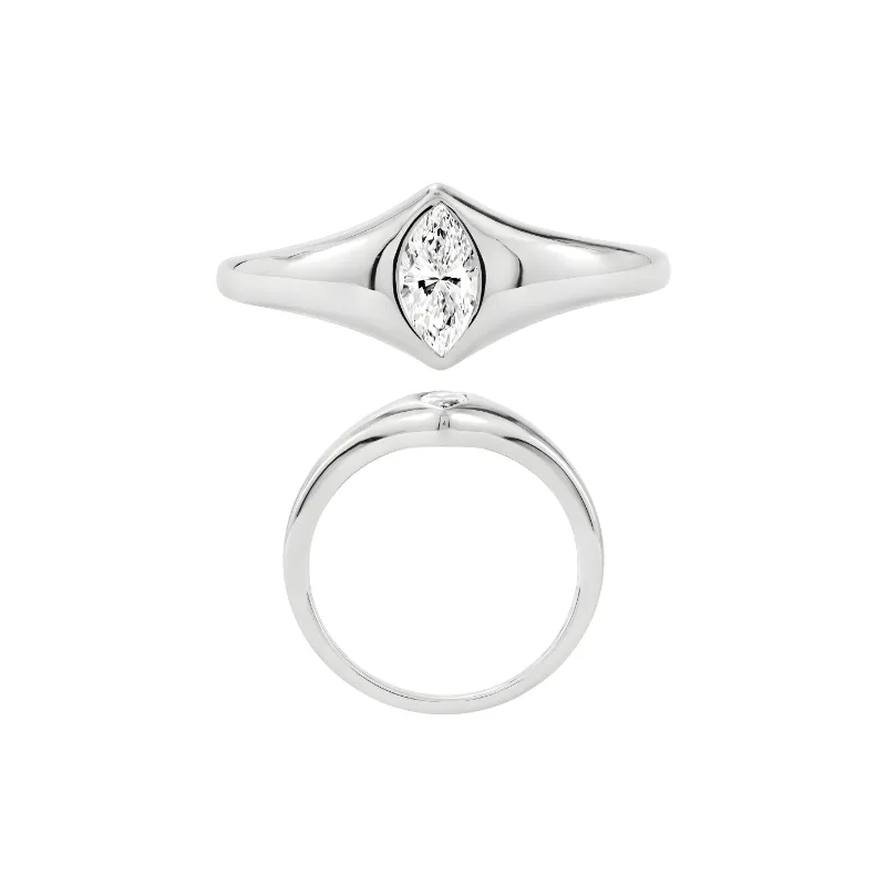 R30918-50-RING טבעת סוליטר