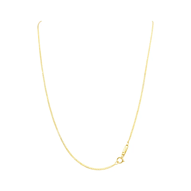 שרשרת רולו לפי מטר 1.5ממ רוחב