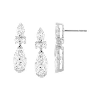 עגיל תלוי מוט פרפר