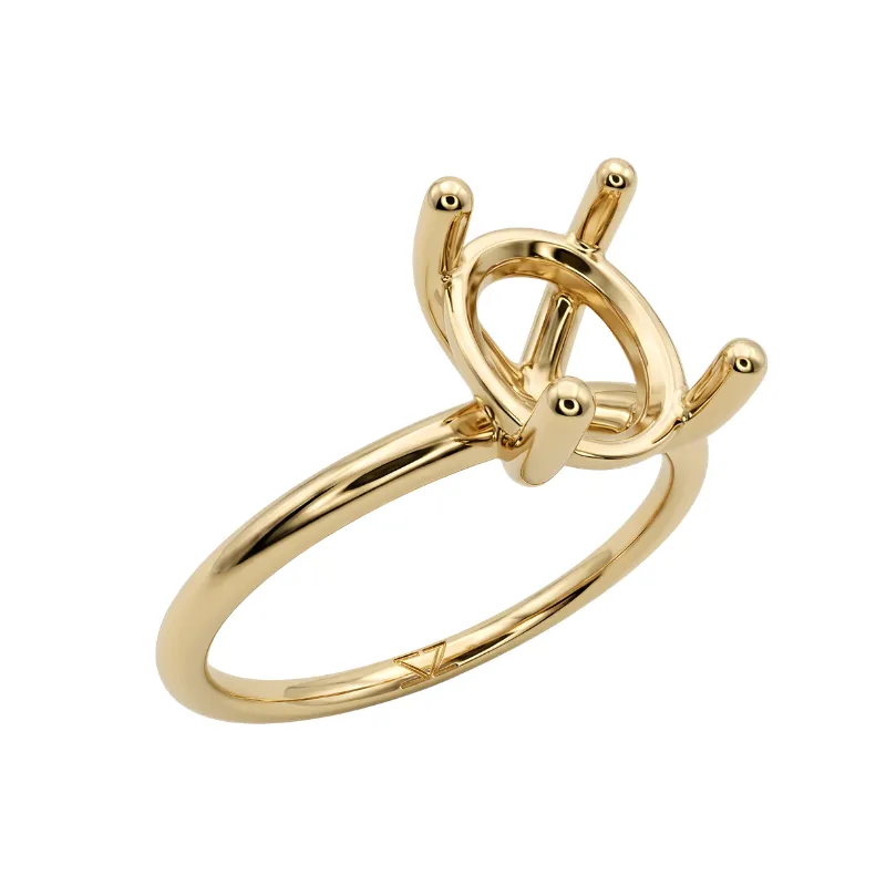 Y טבעת סוליטר לשיבוץ