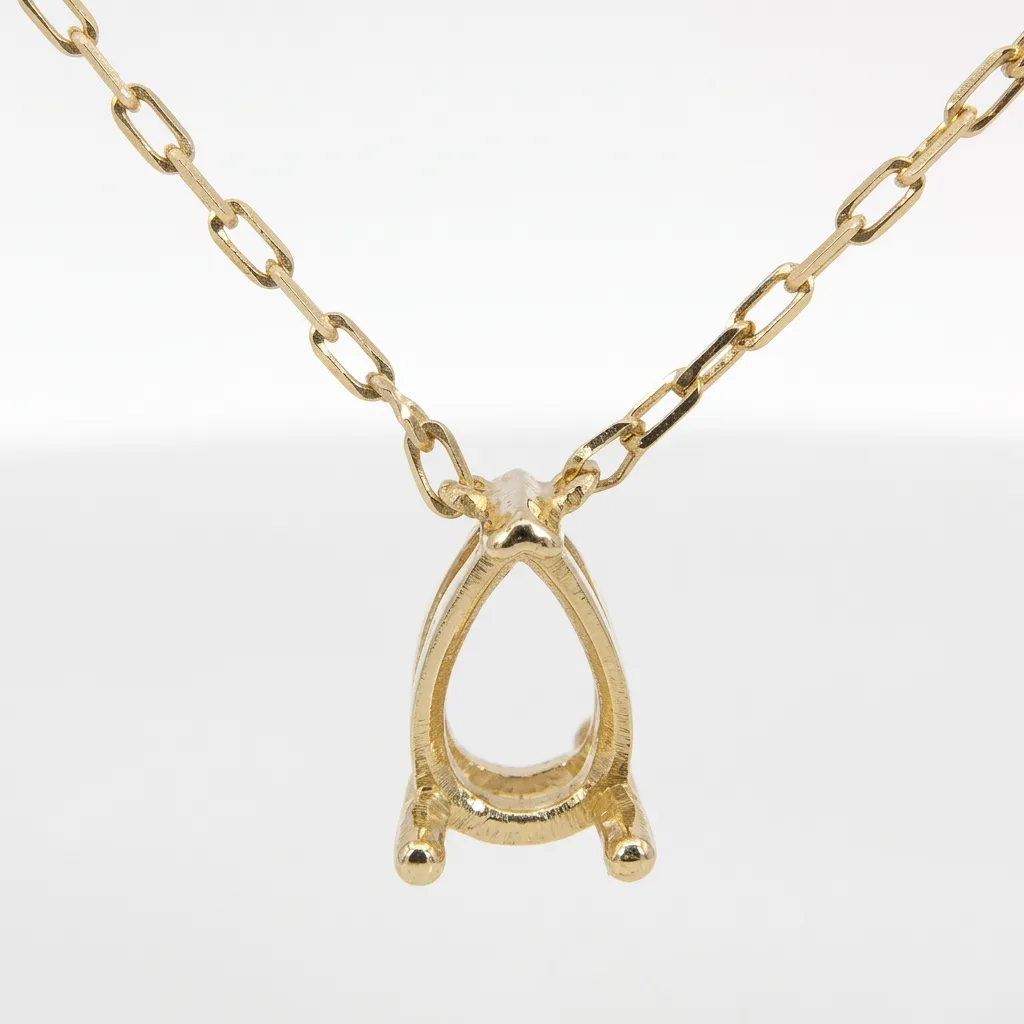 שרשרת תליון טיפה לשיבוץ