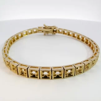 צמיד טניס שוקולד